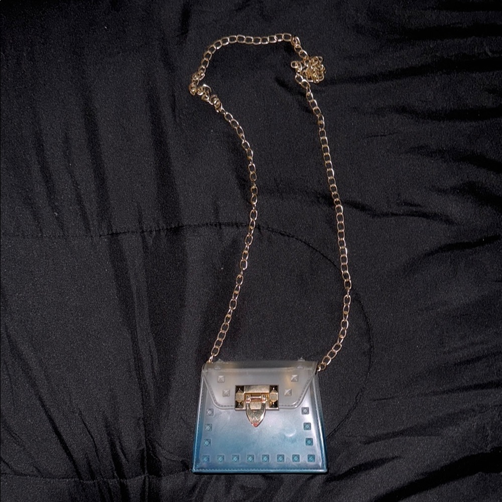 Mini jelly crossbody bag